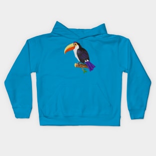 Toucan Bird Kids Hoodie